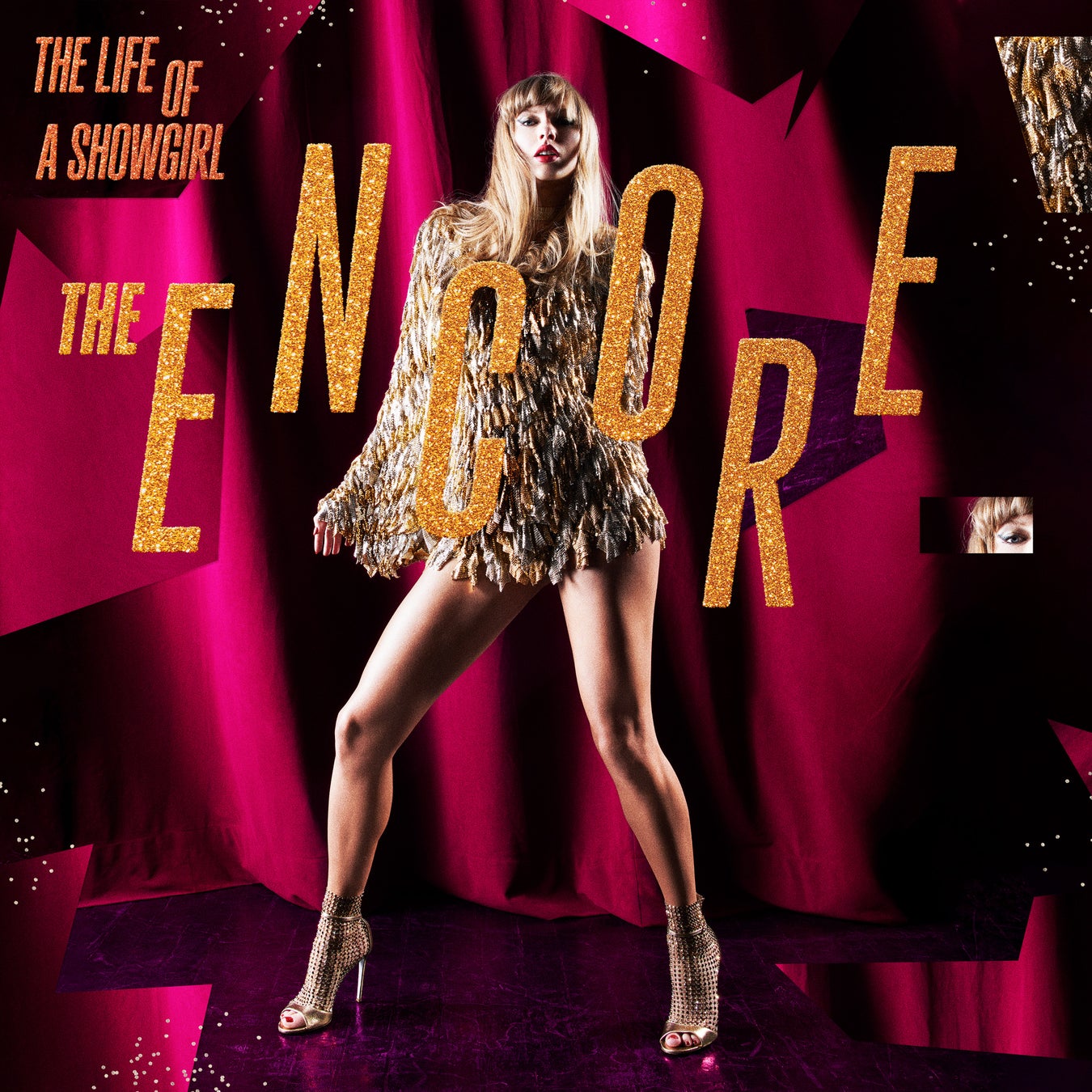Arte oficial de The Life of a Showgirl: The Encore de Taylor Swift